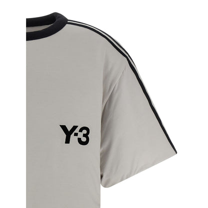 Y-3 Gray Lyocell T-Shirt