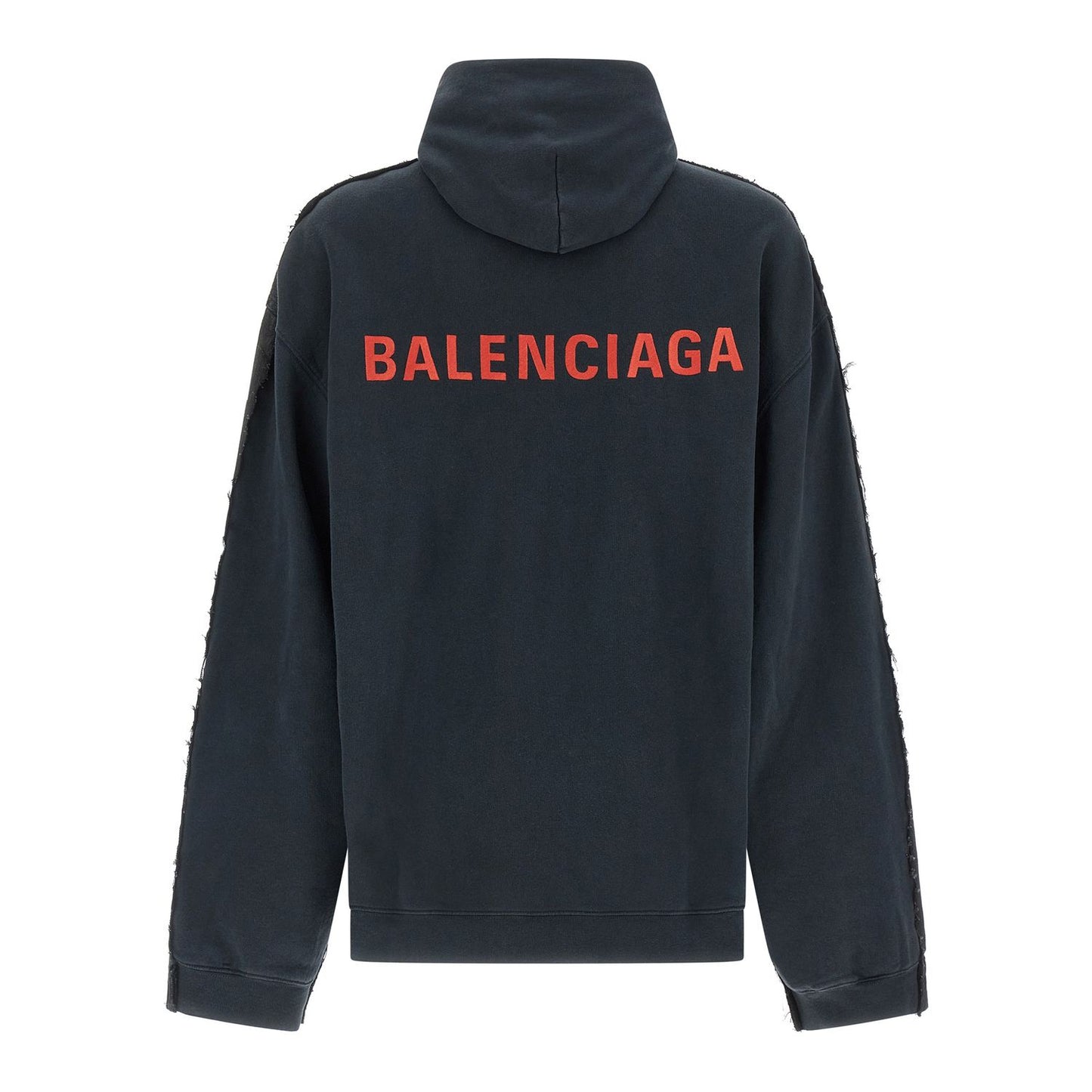 Balenciaga Black Cotton Denim Jacket