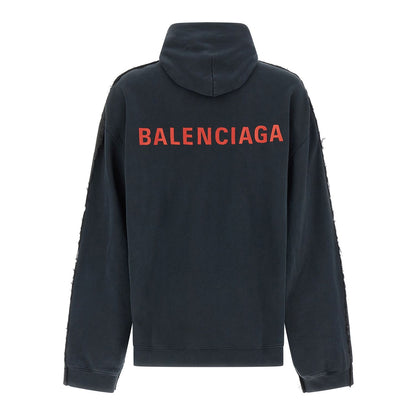 Balenciaga Black Cotton Denim Jacket