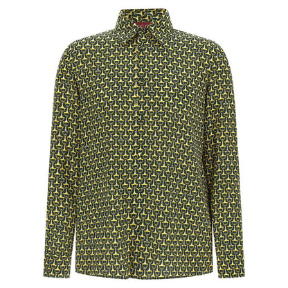 Gucci Bicolor Silk Blouse