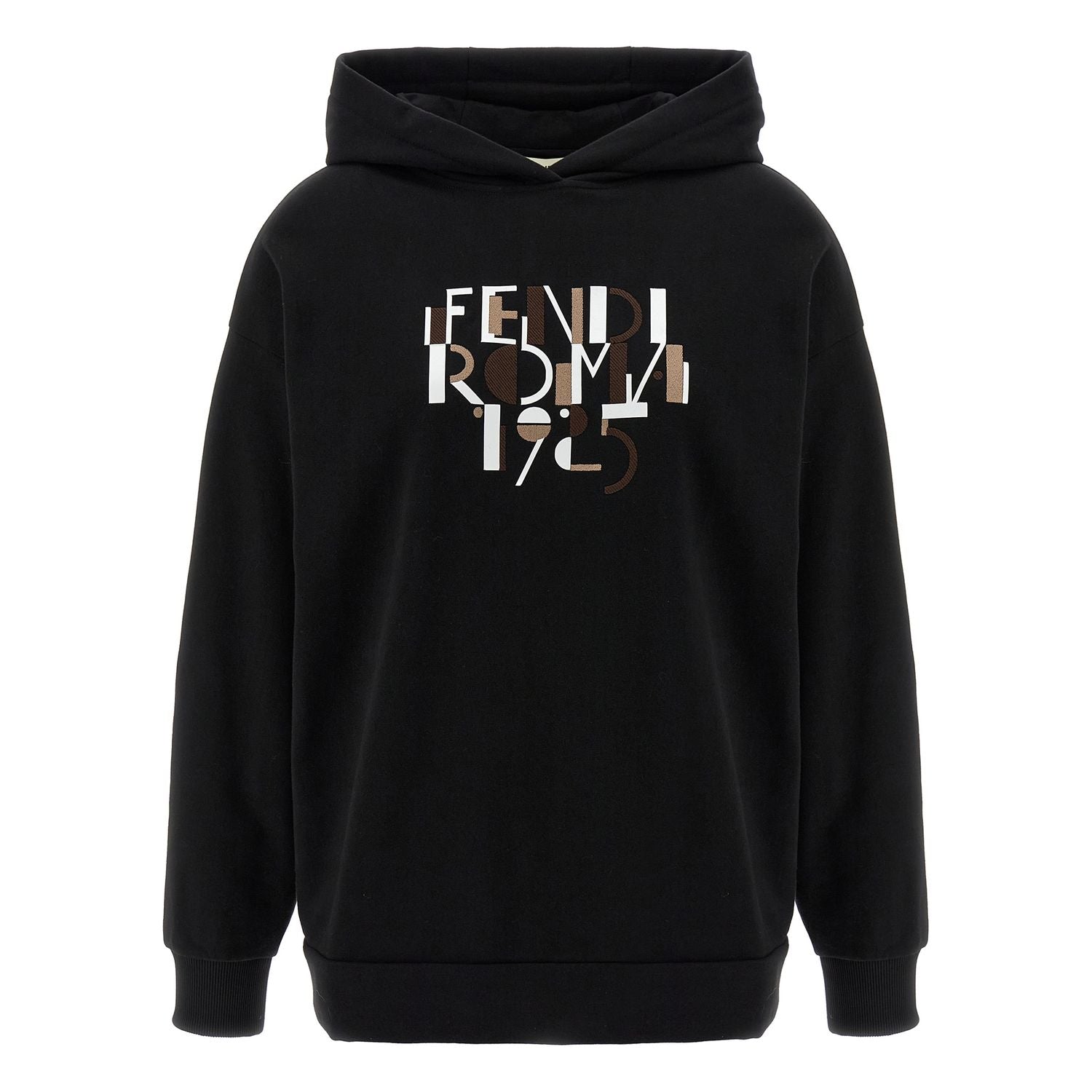 Fendi Black Cotton Sweatshirt