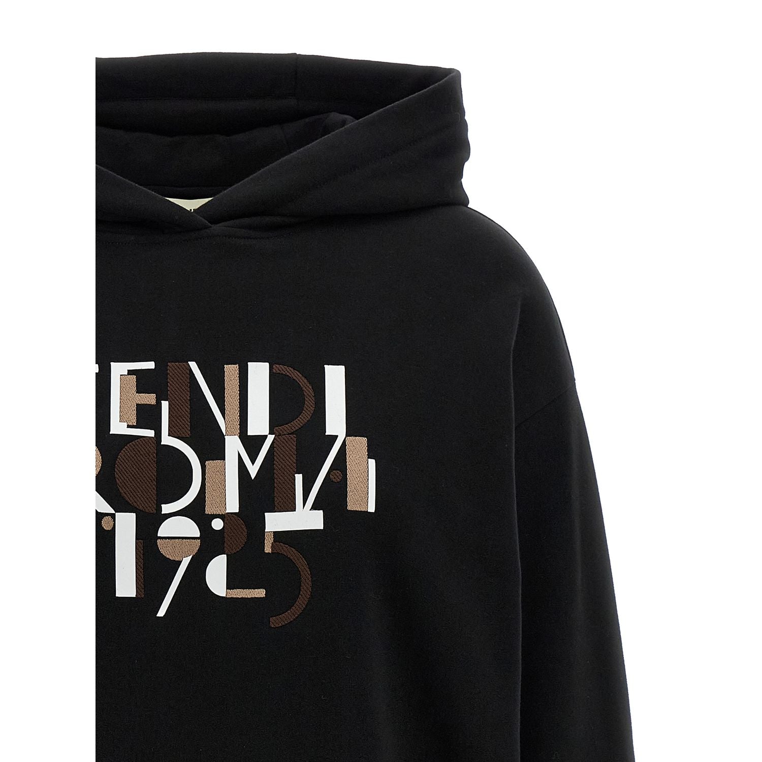 Fendi Black Cotton Sweatshirt