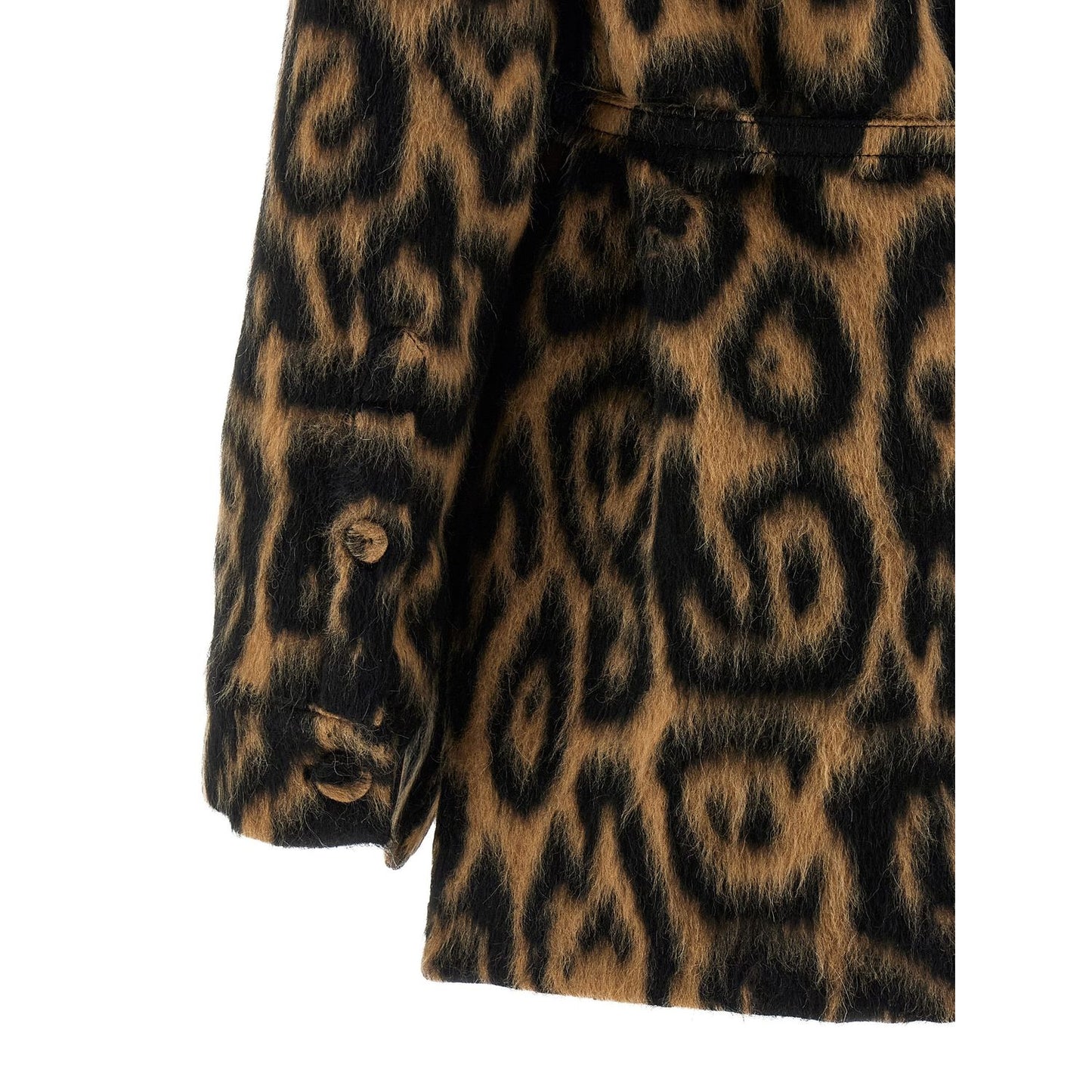 Fendi Beige Virgin Wool Coat