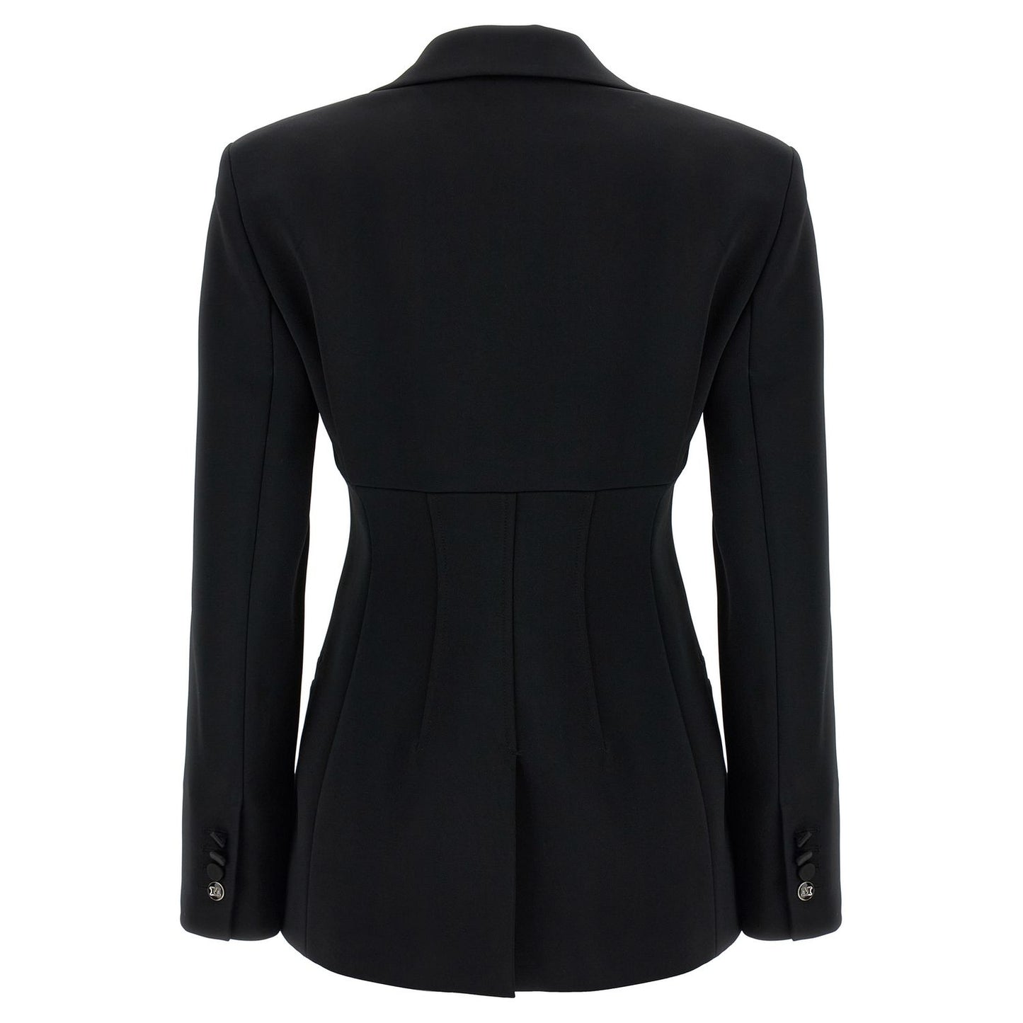 Max Mara Black Viscose Blazer