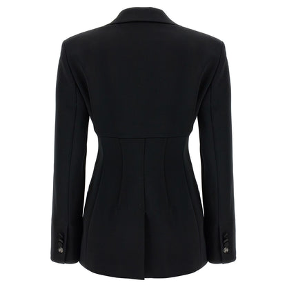 Max Mara Black Viscose Blazer