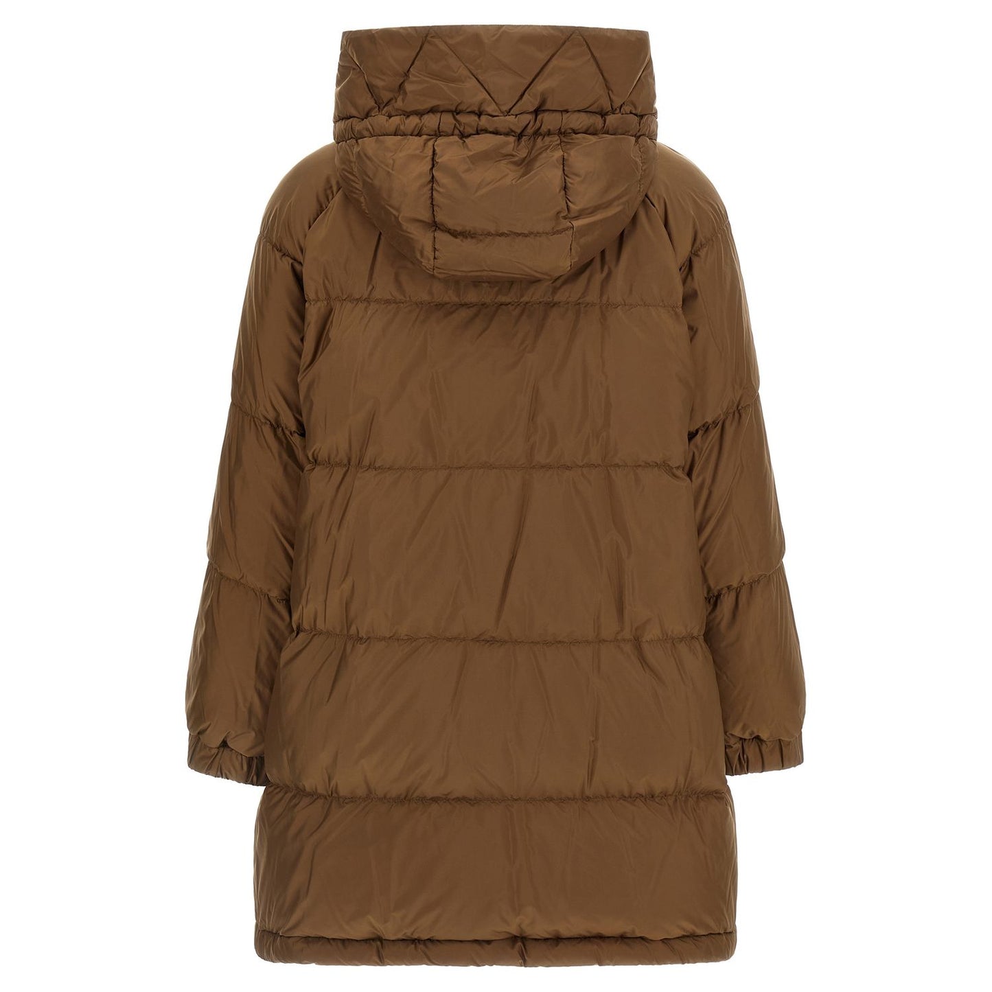 Max Mara Brown Polyester Parka