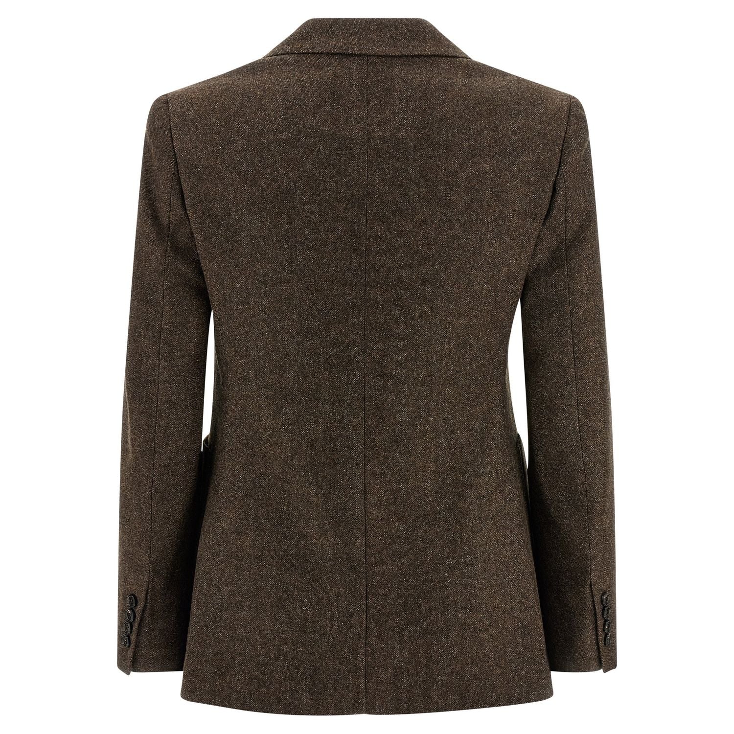 Max Mara Brown Virgin Wool Blazer