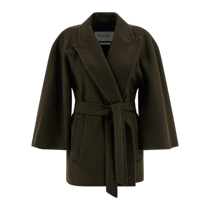 Max Mara Bicolor Wool Coat