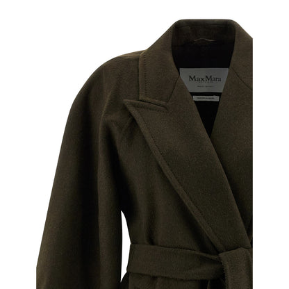 Max Mara Bicolor Wool Coat
