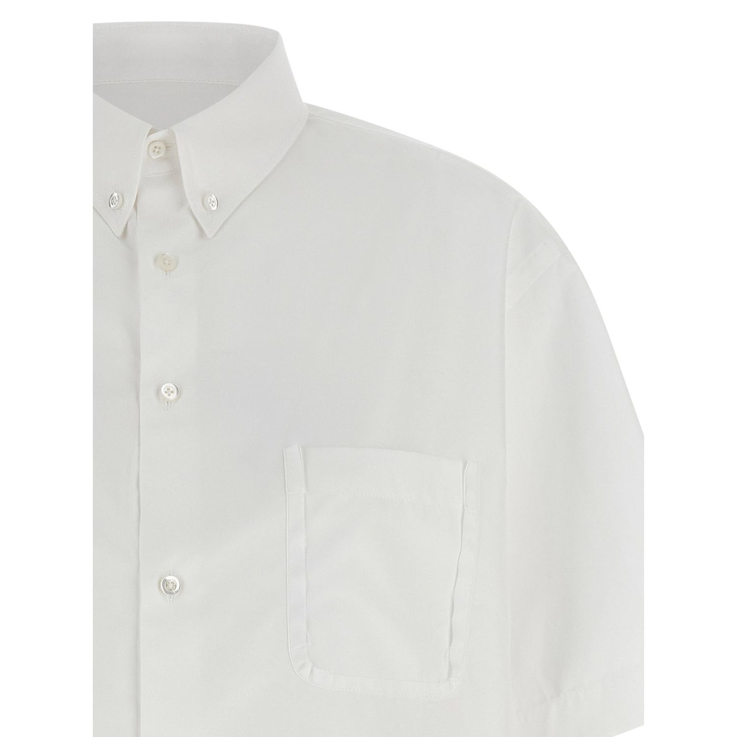 Maison Margiela White Cotton Blouse