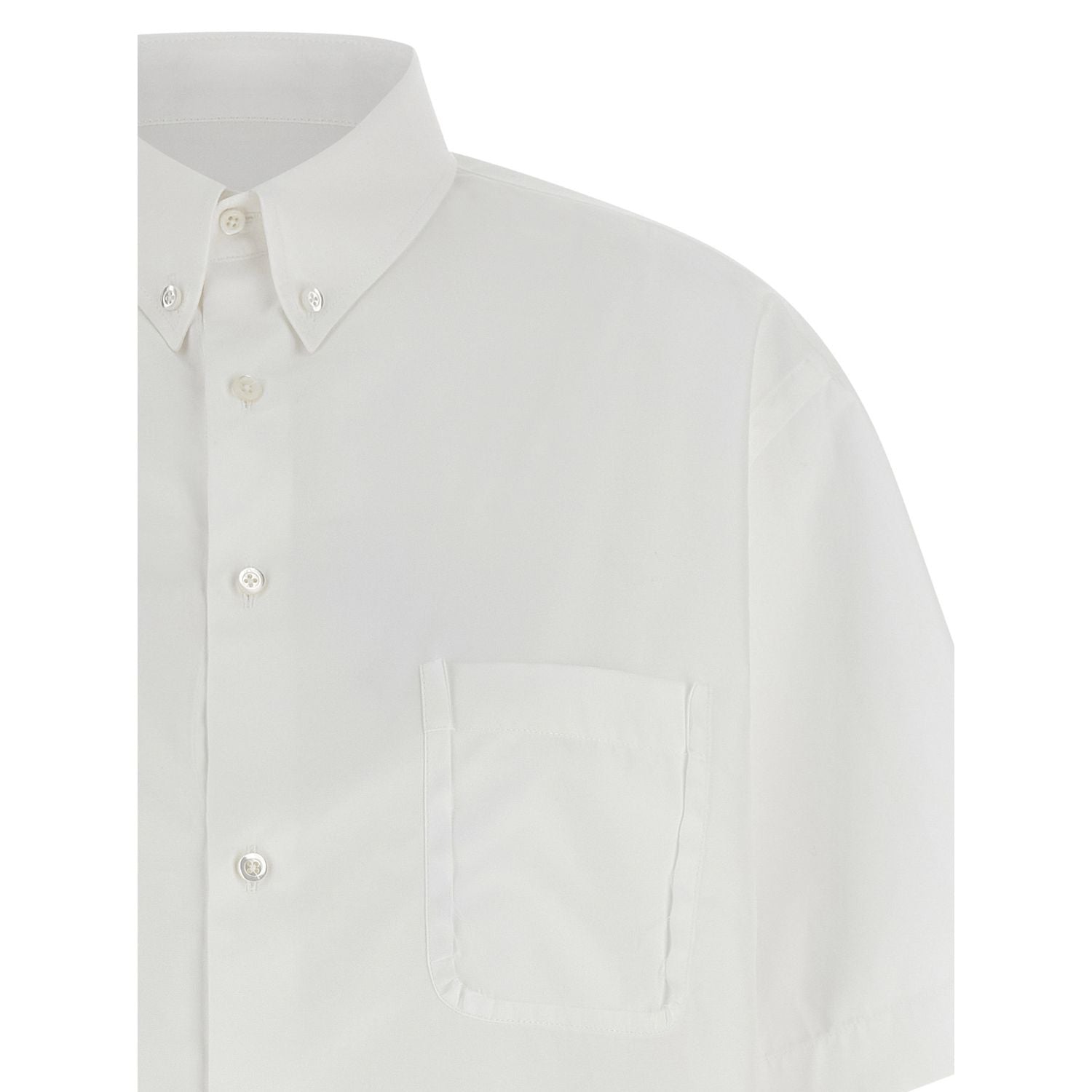 Maison Margiela White Cotton Blouse