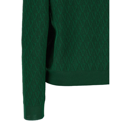 Versace Bicolor Viscose Cardigan