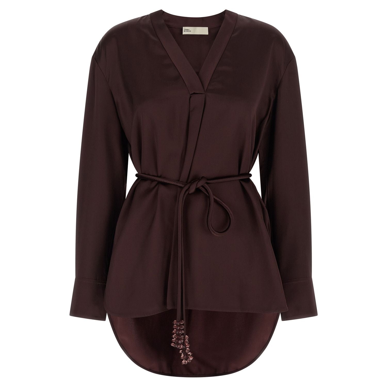 Tory Burch Bordeaux Viscose Blouse