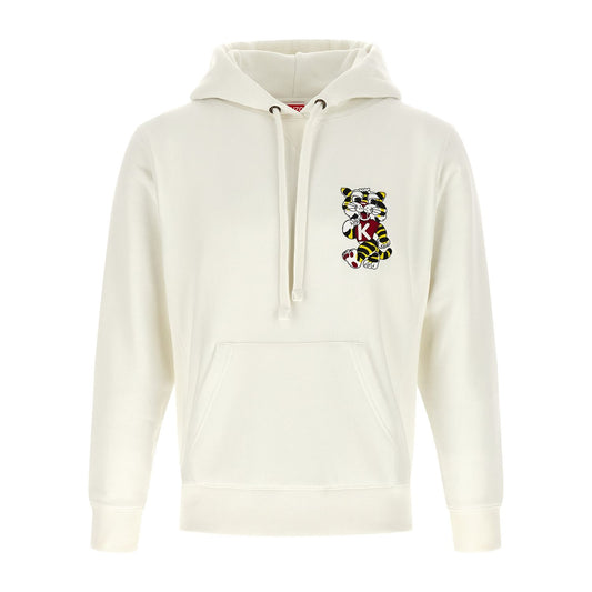 Kenzo White Cotton Sweatshirt