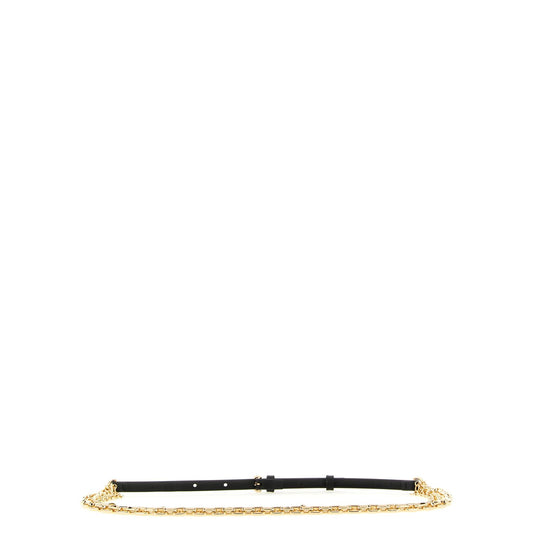 PINKO Gold Cowhide Belt