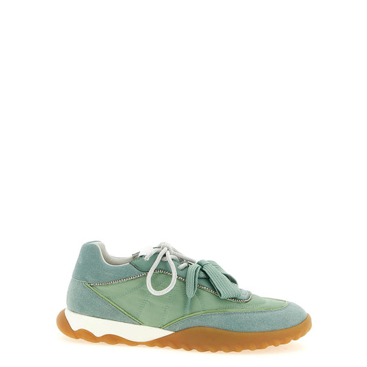 PINKO Bicolor Calfskin Sneakers