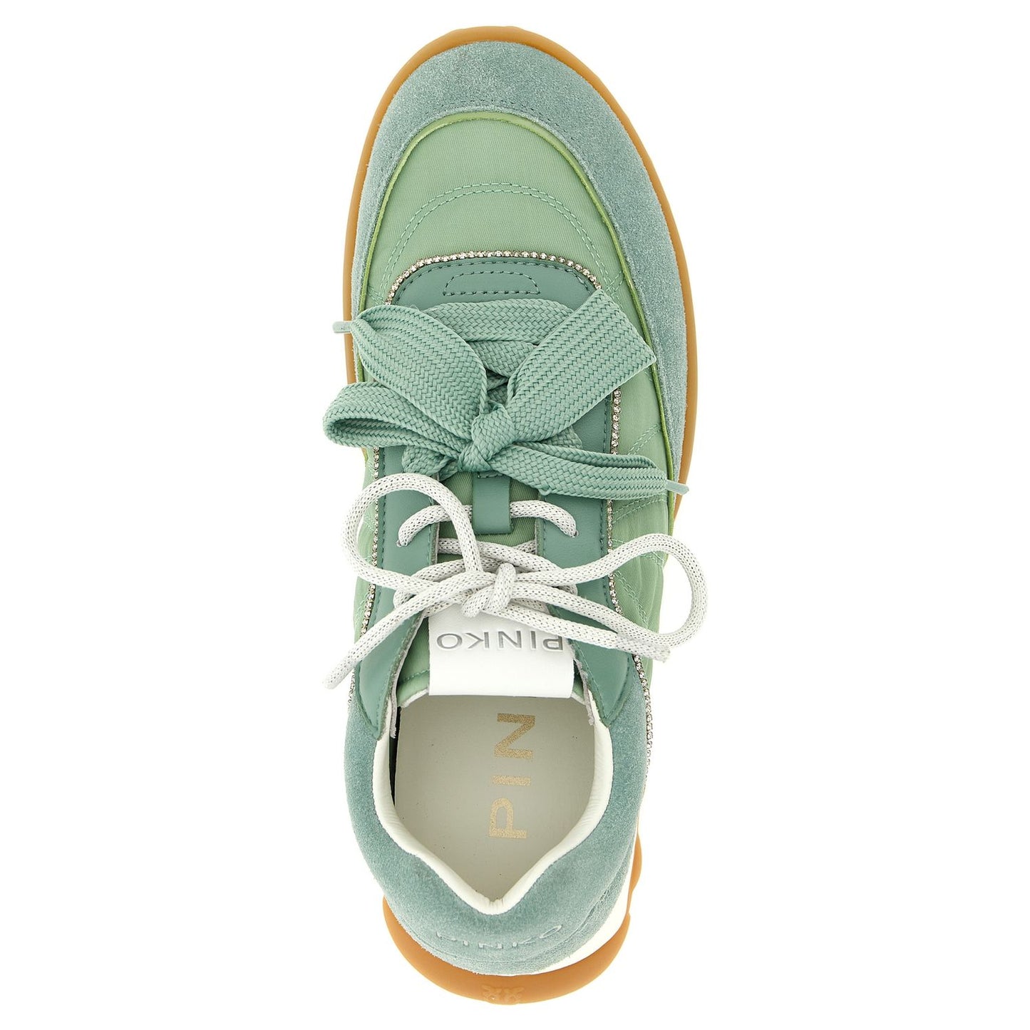 PINKO Bicolor Calfskin Sneakers