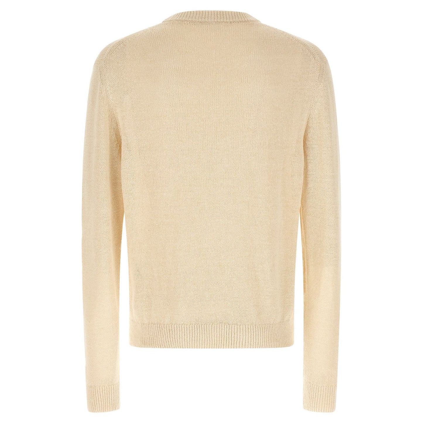 Jil Sander Beige Hemp Cardigan