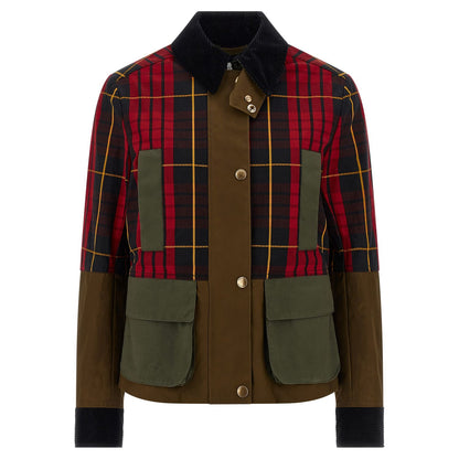 Alexander McQueen Multicolor Cotton Full-Length Jacket