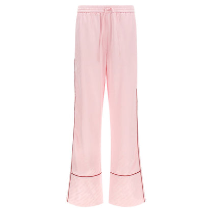 Off-White Multicolor Viscose Casual Pants