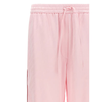 Off-White Multicolor Viscose Casual Pants