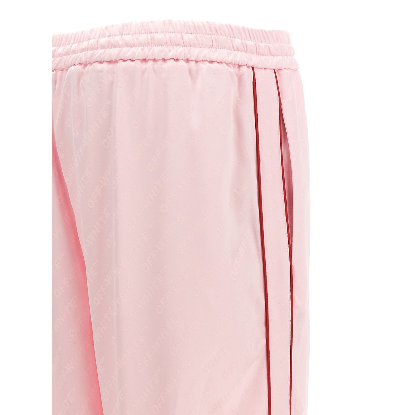 Off-White Multicolor Viscose Casual Pants