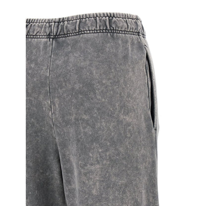 PINKO Gray Cotton Joggers (Workout Pants)