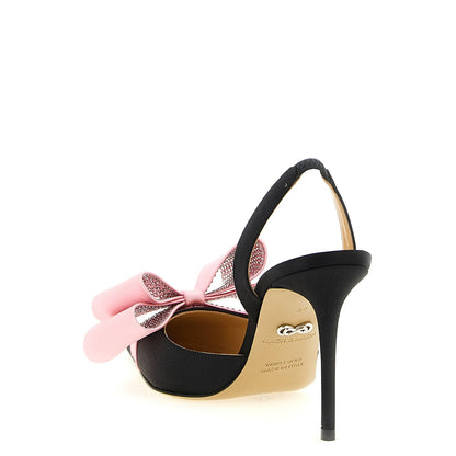 MACH & MACH Multicolor Satin High Heel Pumps