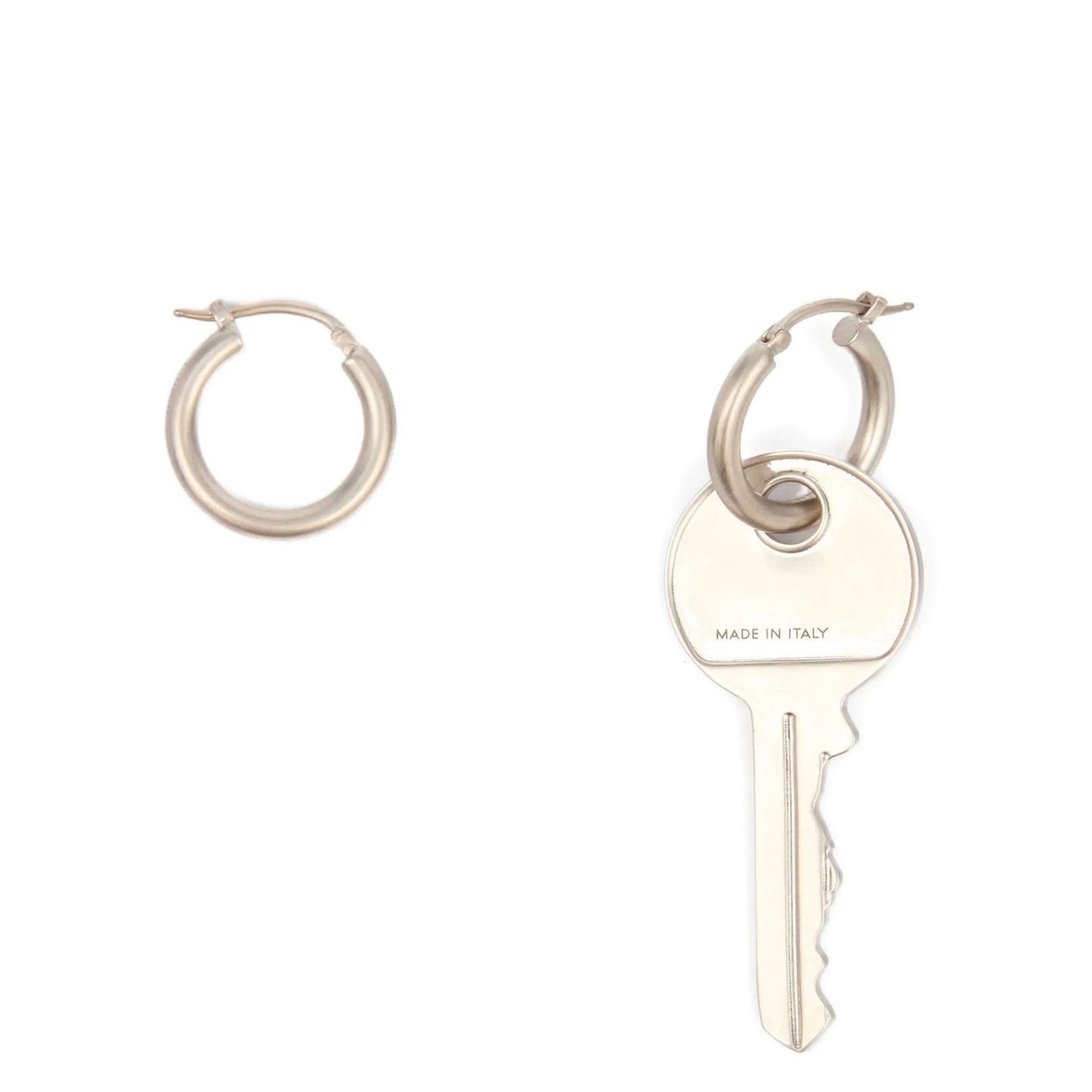 MM6 Maison Margiela Silver Brass Earrings