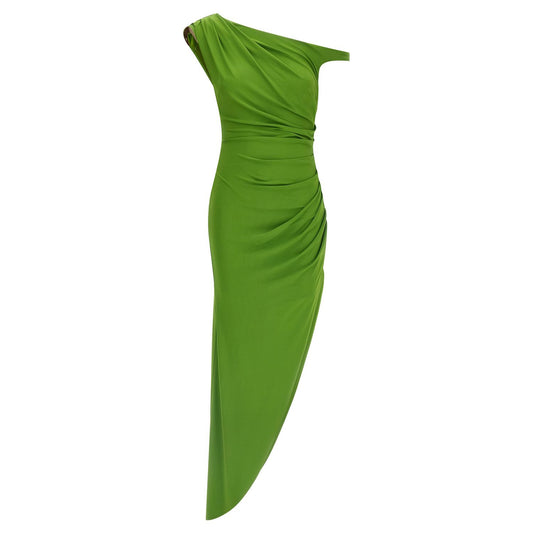 Elisabetta Franchi Bicolor Viscose Long Dress
