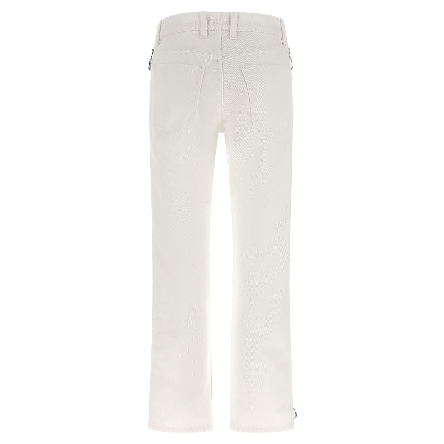Paco Rabanne White Cotton Jeans Denim