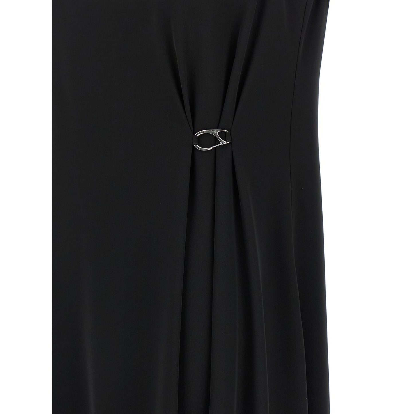 Herno Black Polyester Long Dress