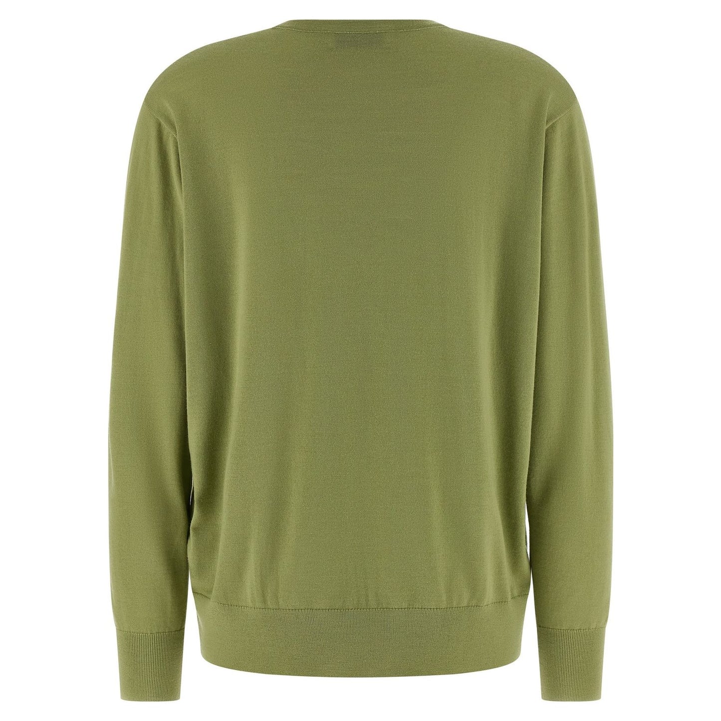 Dries Van Noten Bicolor Merino Wool Cardigan