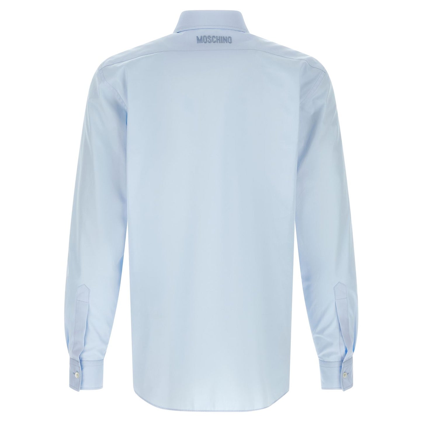 Moschino Blue Cotton Blouse