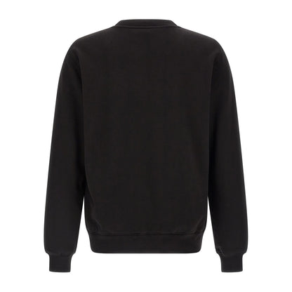 Dolce & Gabbana Black Cotton Sweatshirt