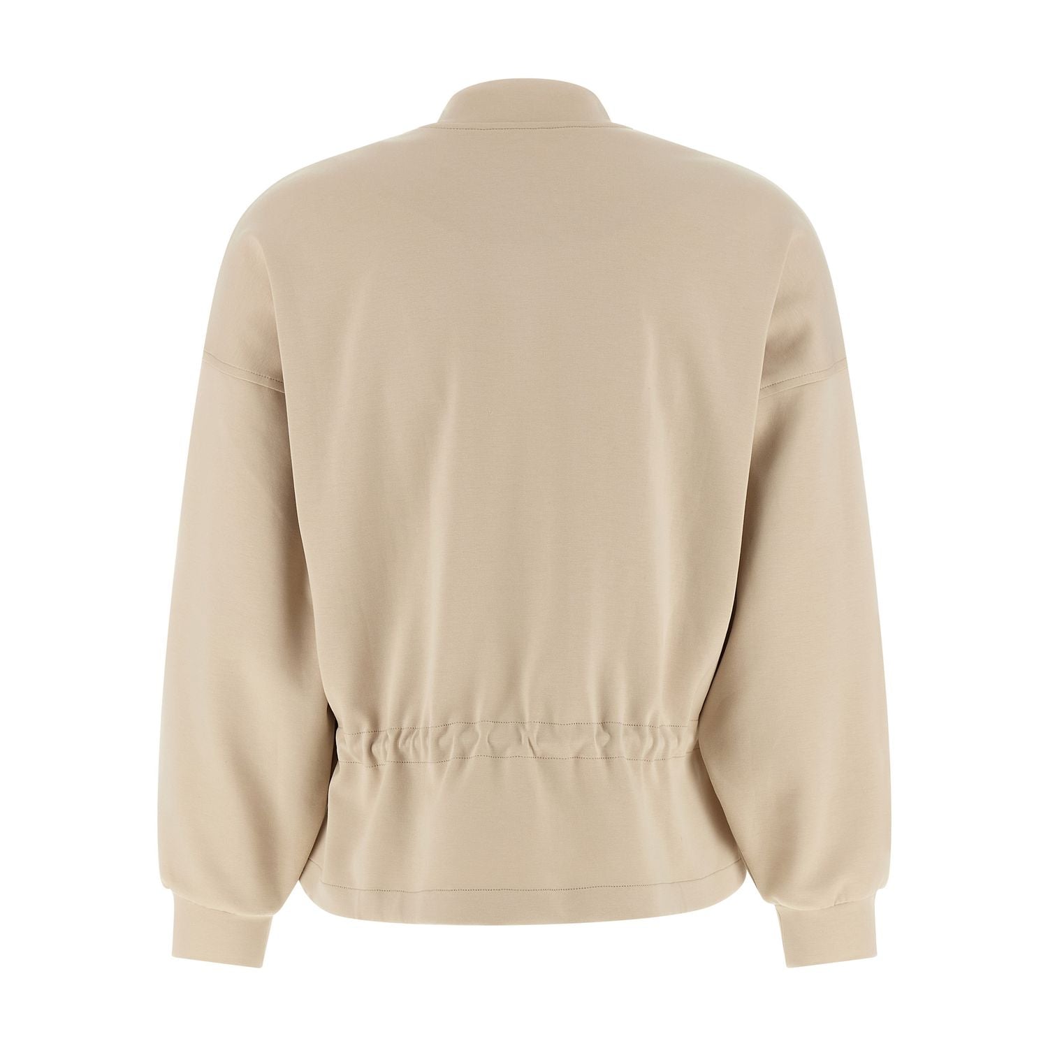 MooRER Beige Cotton Sweatshirt