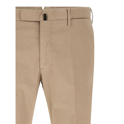 Incotex Beige Cotton Casual Pants