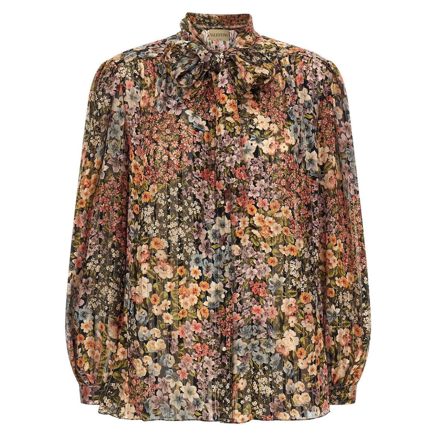 Valentino Garavani Multicolor Silk Blouse