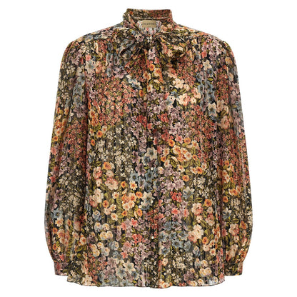 Valentino Garavani Multicolor Silk Blouse