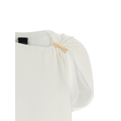PINKO White Cotton T-Shirt