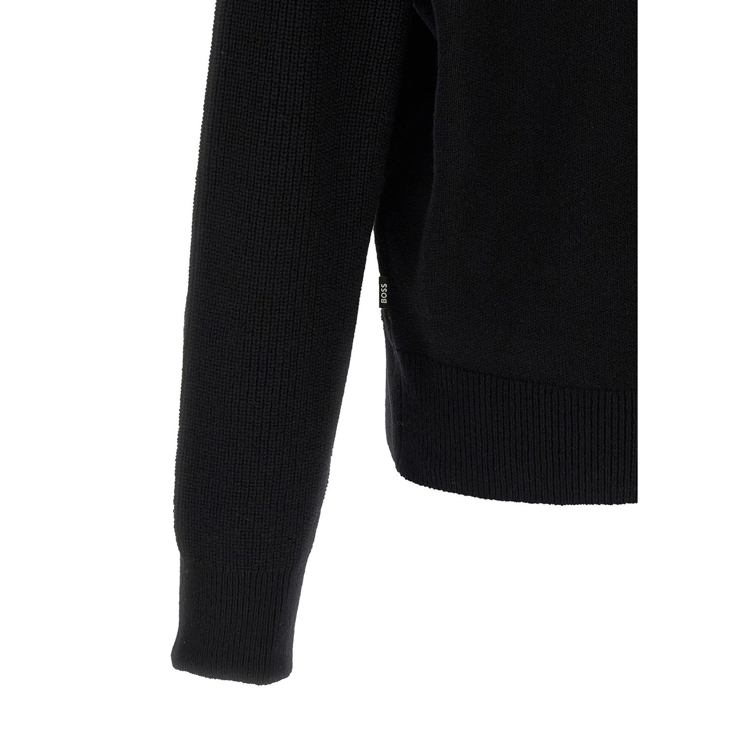 Hugo Boss Black Virgin Wool Cardigan