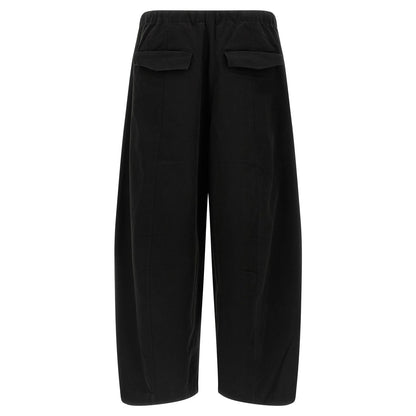 Entire Studios Black Cotton Casual Pants