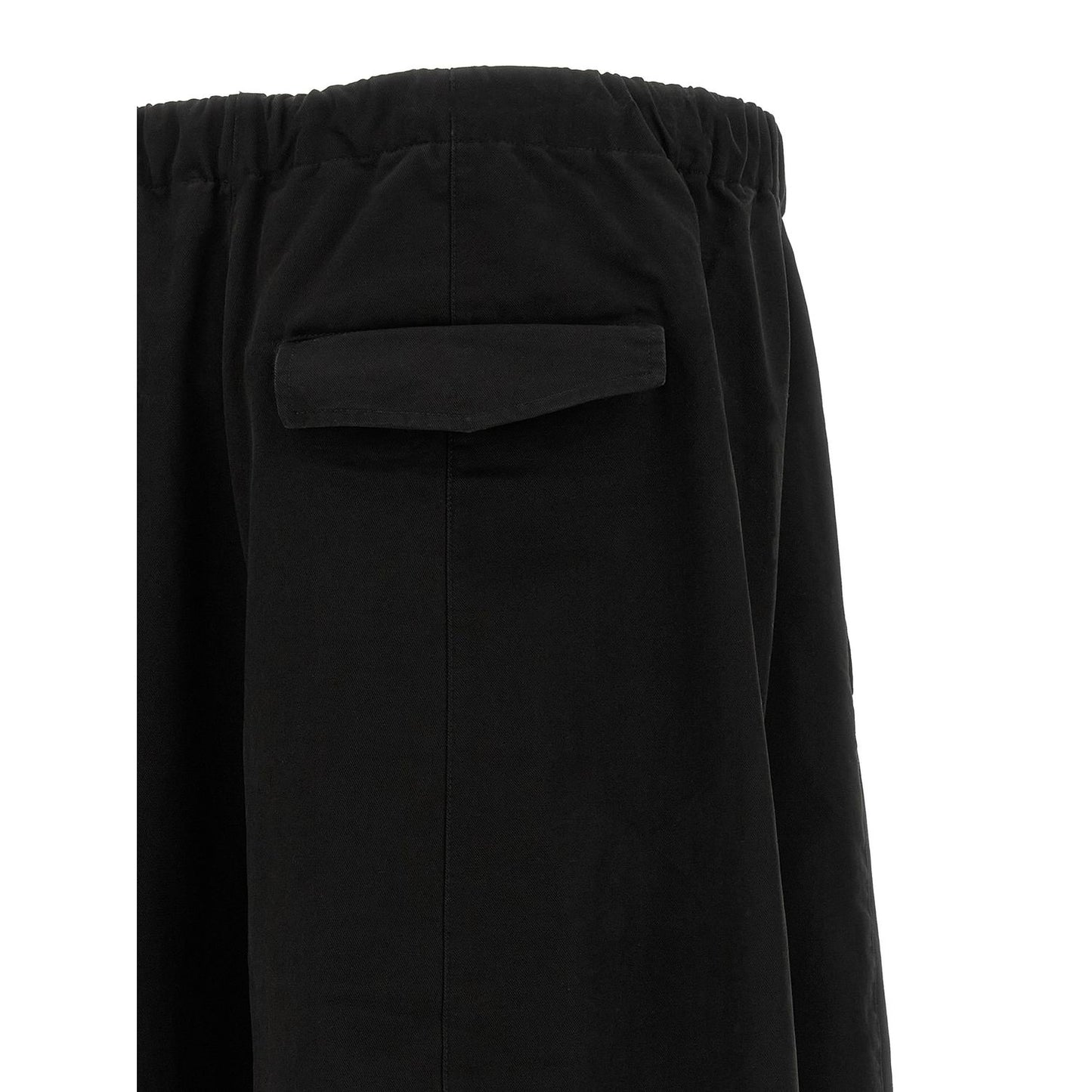 Entire Studios Black Cotton Casual Pants