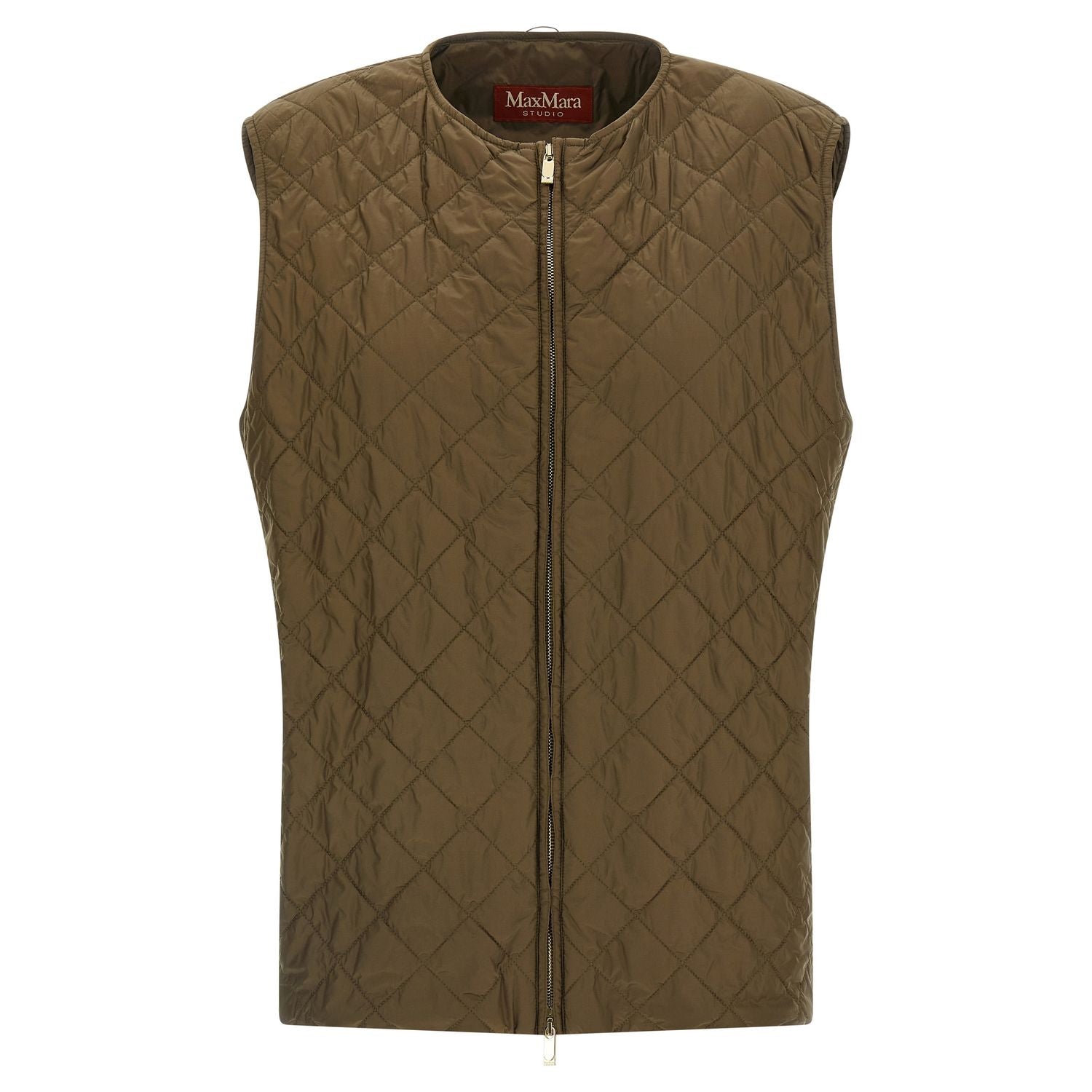 Max Mara Bicolor Virgin Wool Coat
