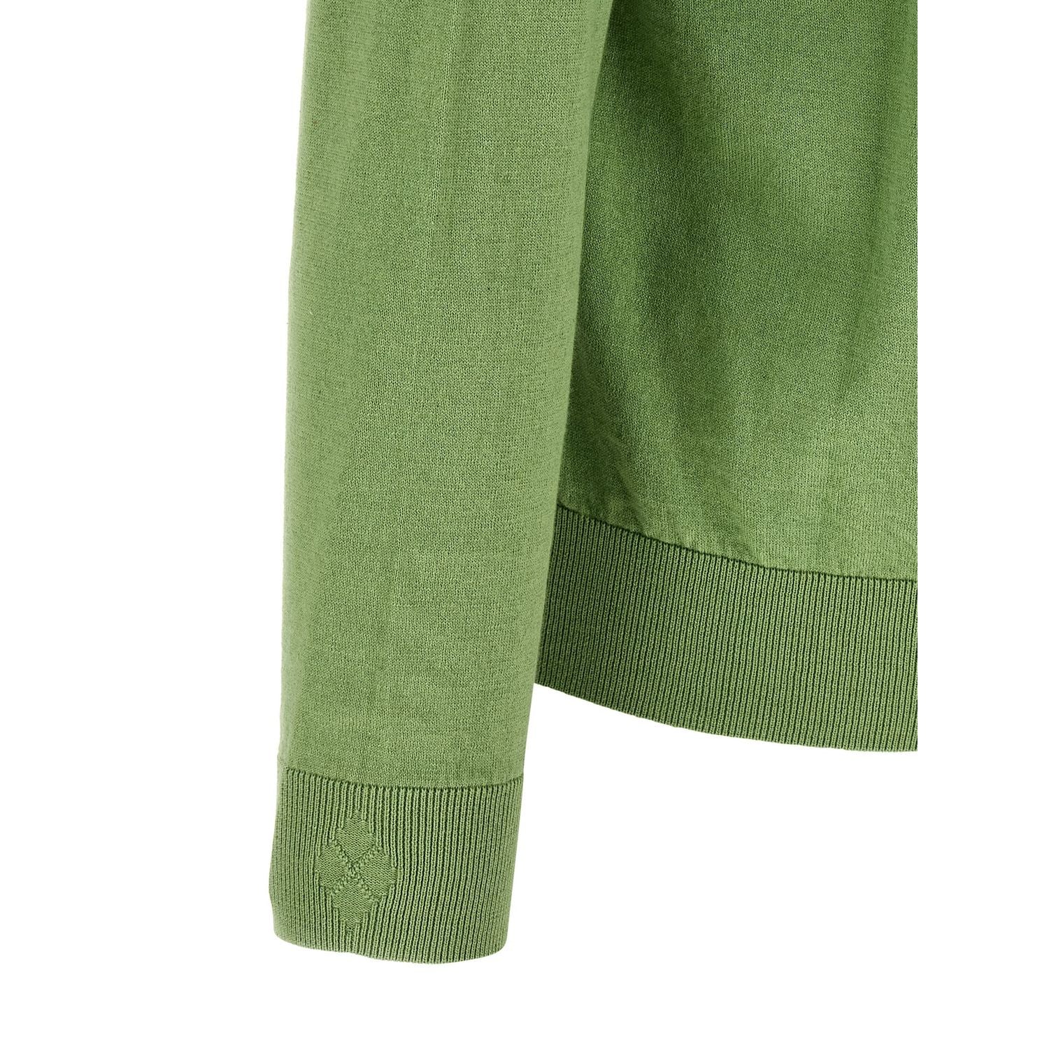 Ballantyne Bicolor Cotton Cardigan