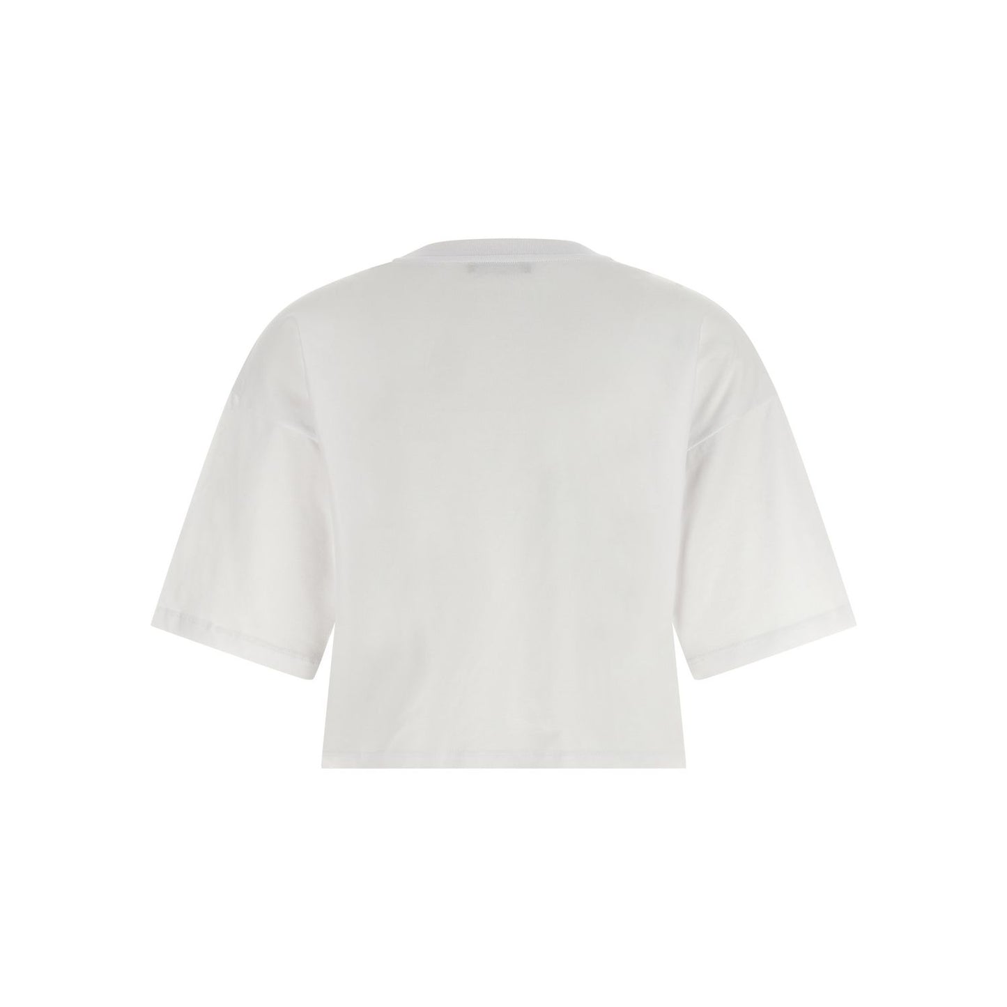 Balmain White Cotton T-Shirt