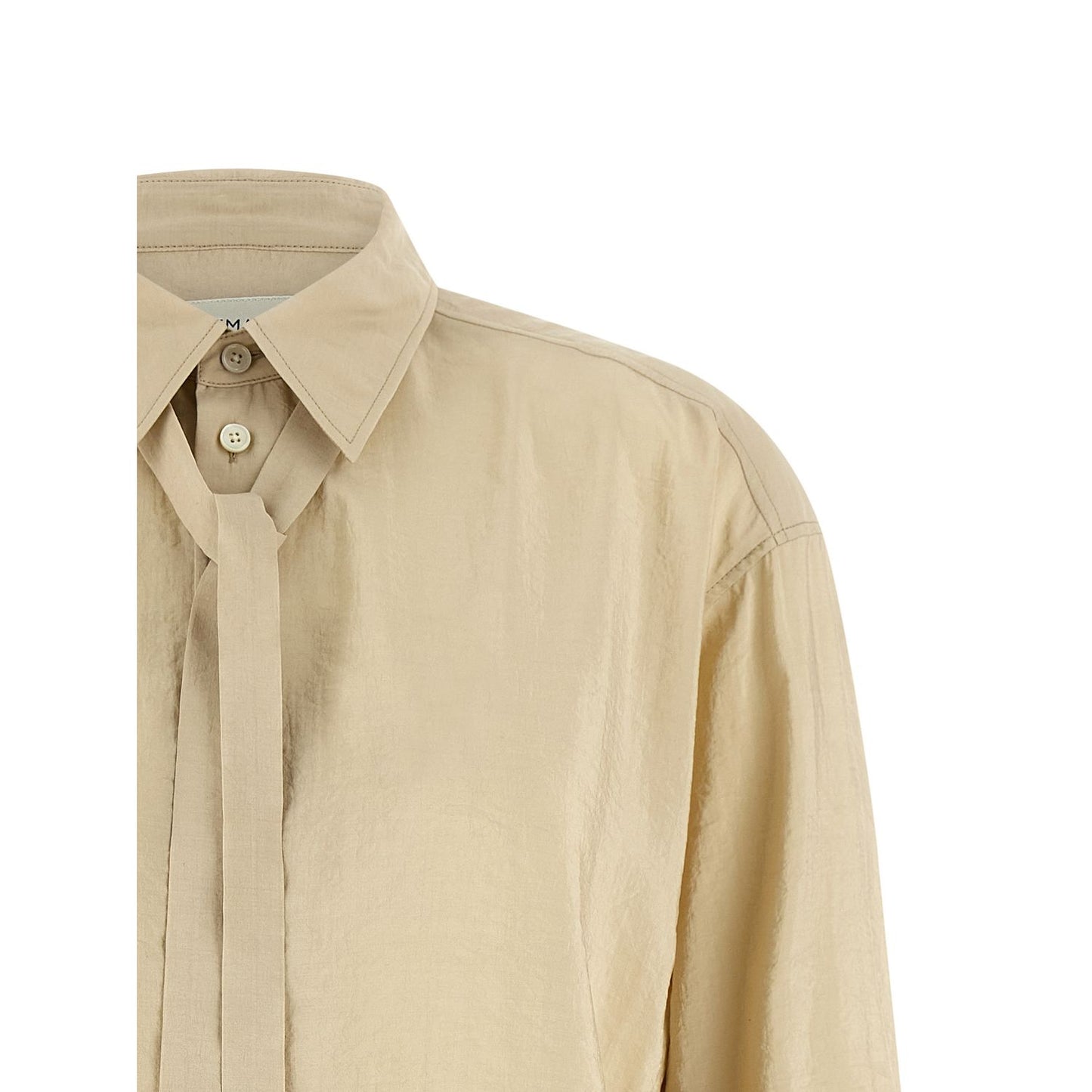 Lemaire Beige Silk Blouse