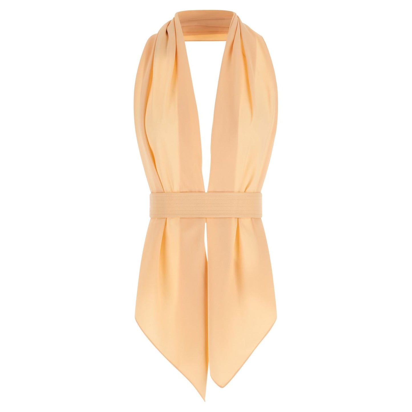 Alberta Ferretti Multicolor Viscose Sleeveles T-Shirt