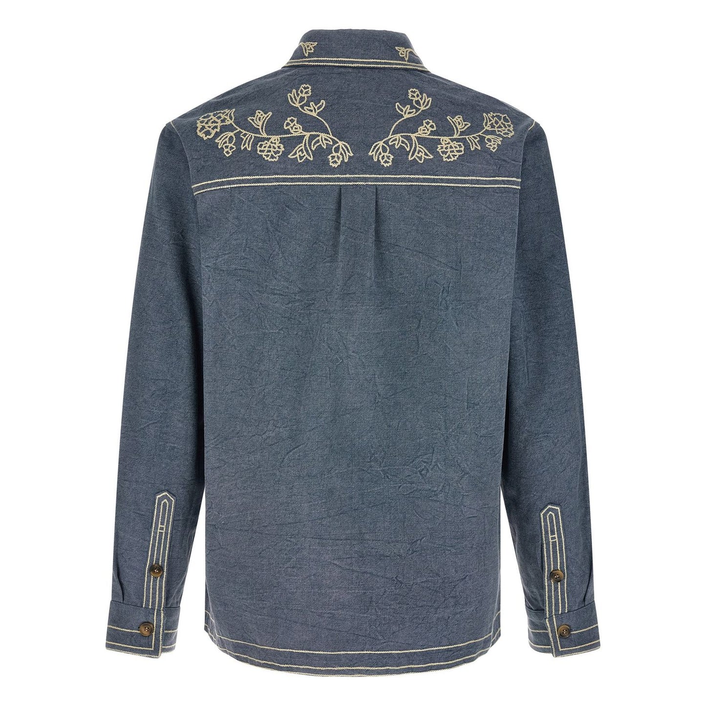 Isabel Marant Blue Cotton Blouse