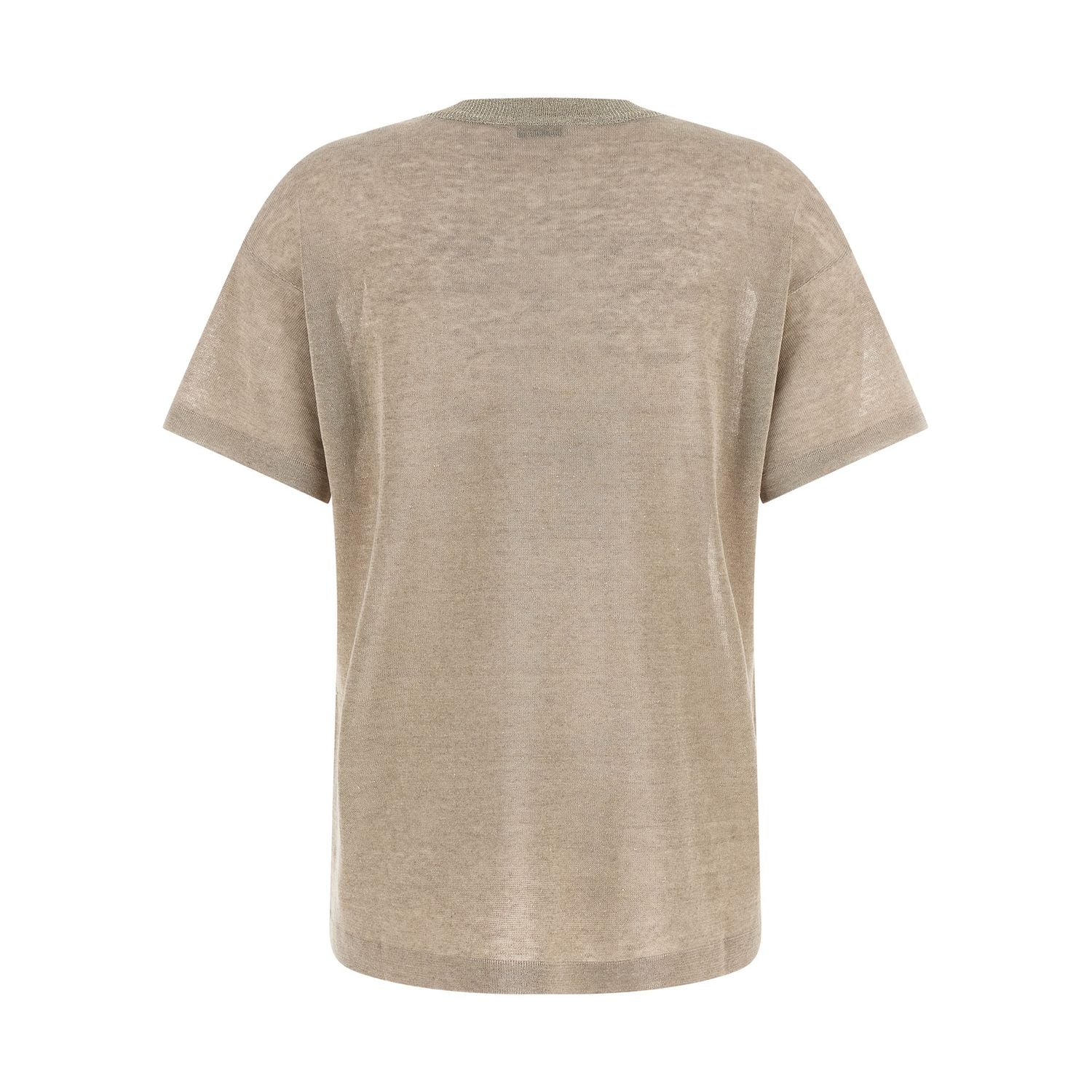 Brunello Cucinelli Beige Linen Cardigan
